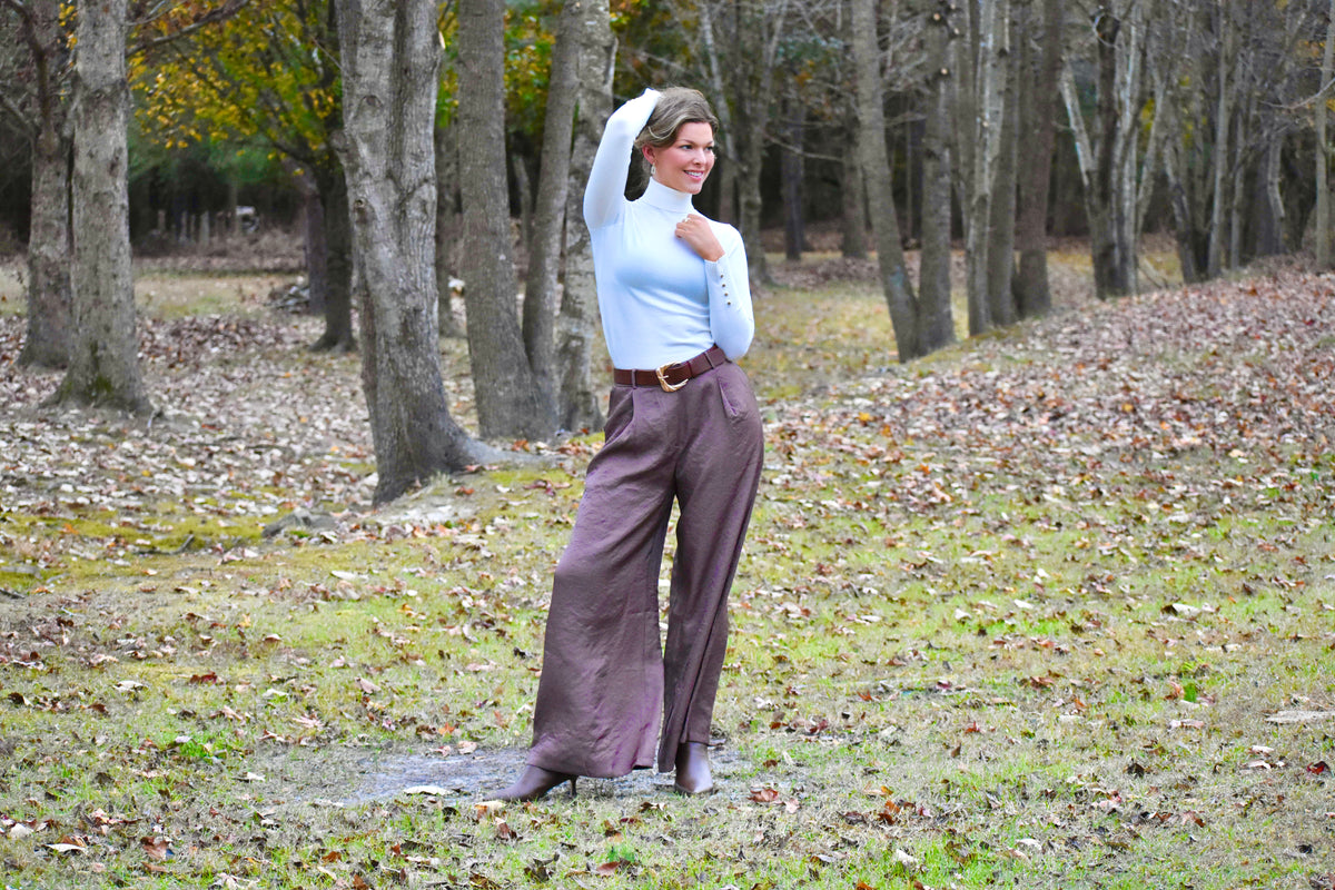 The Lux Wide-Leg Trouser