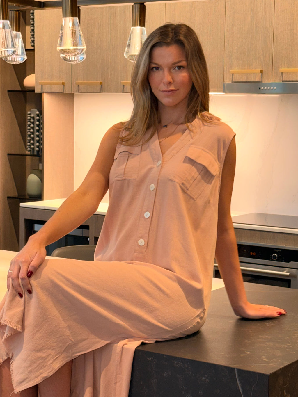 The Sunset Sands Dress
