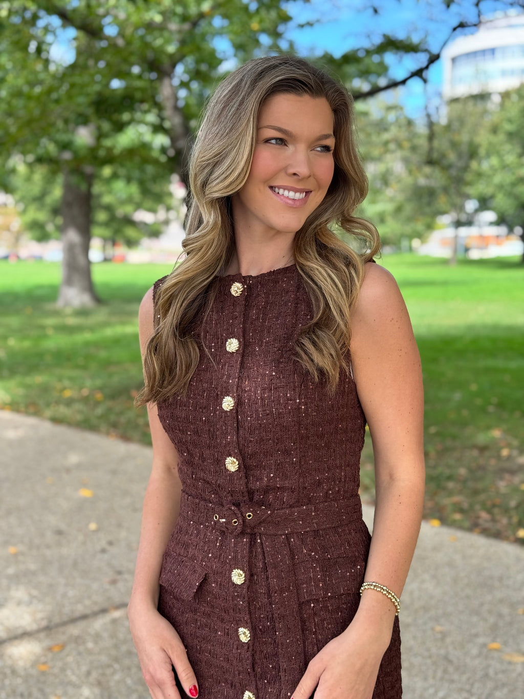 The Tootsie Tweed Dress