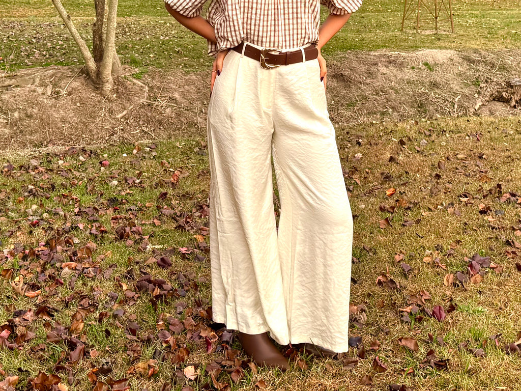 The Lux Wide-Leg Trouser