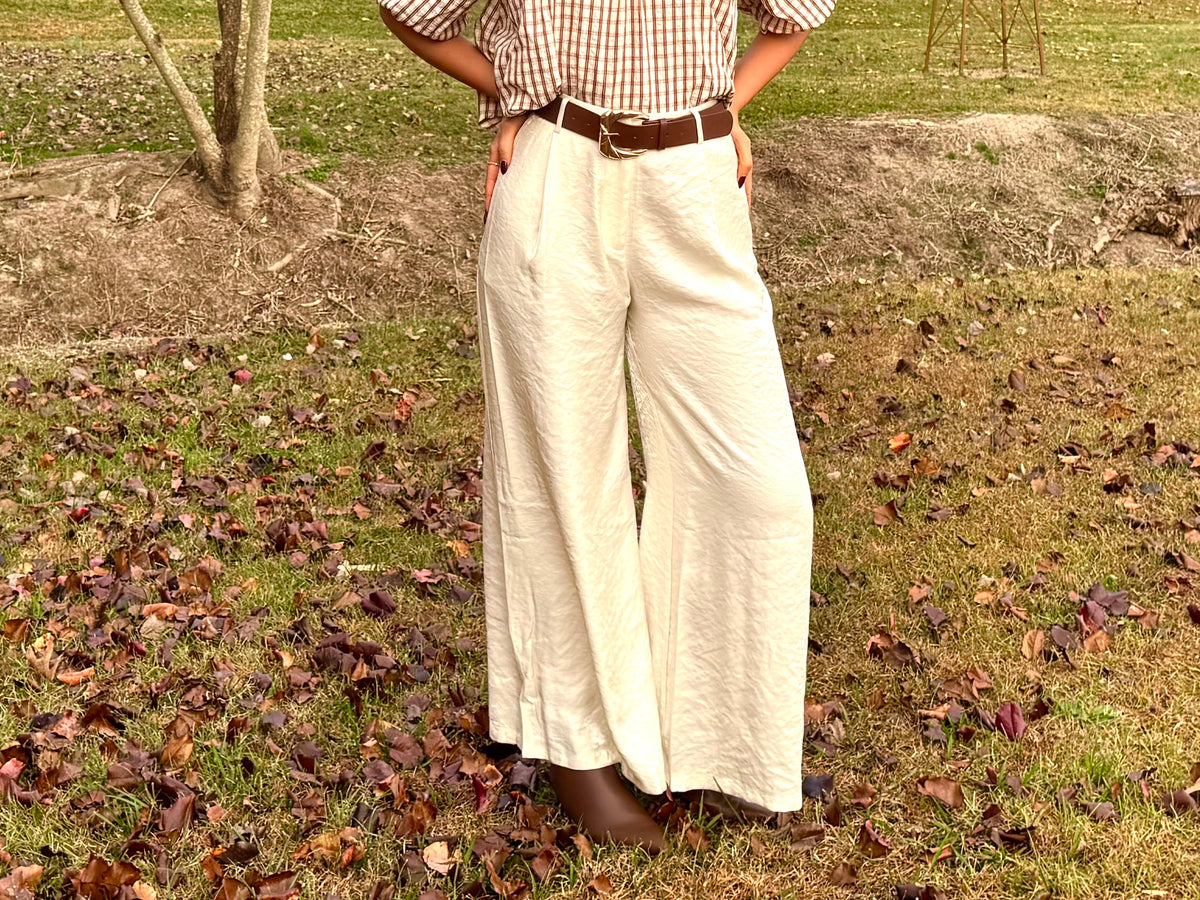 The Lux Wide-Leg Trouser