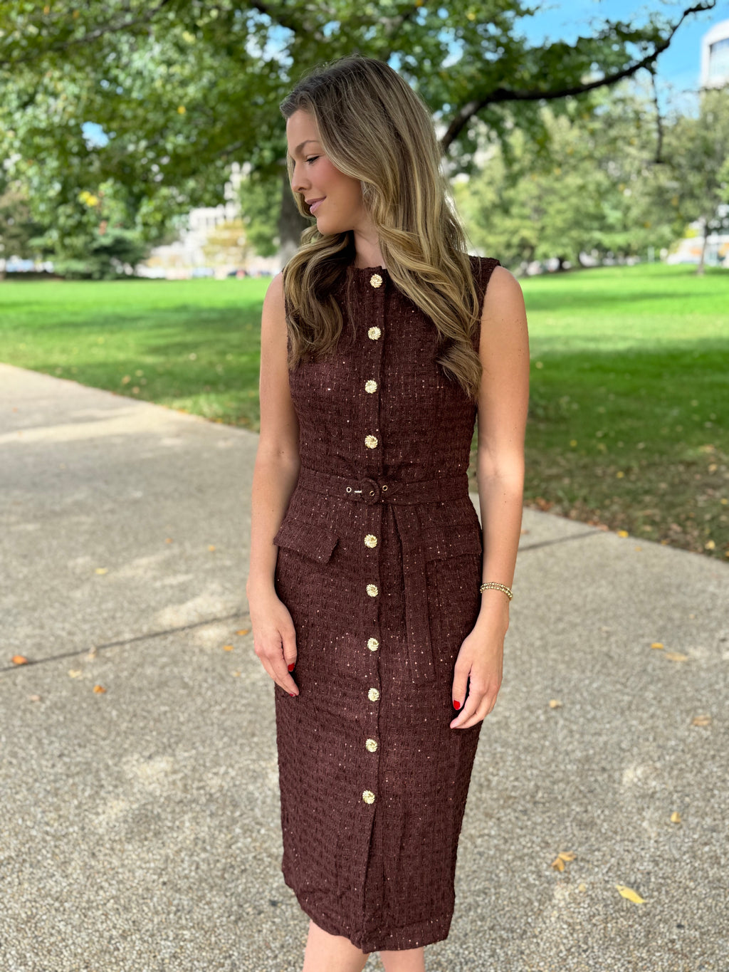 The Tootsie Tweed Dress