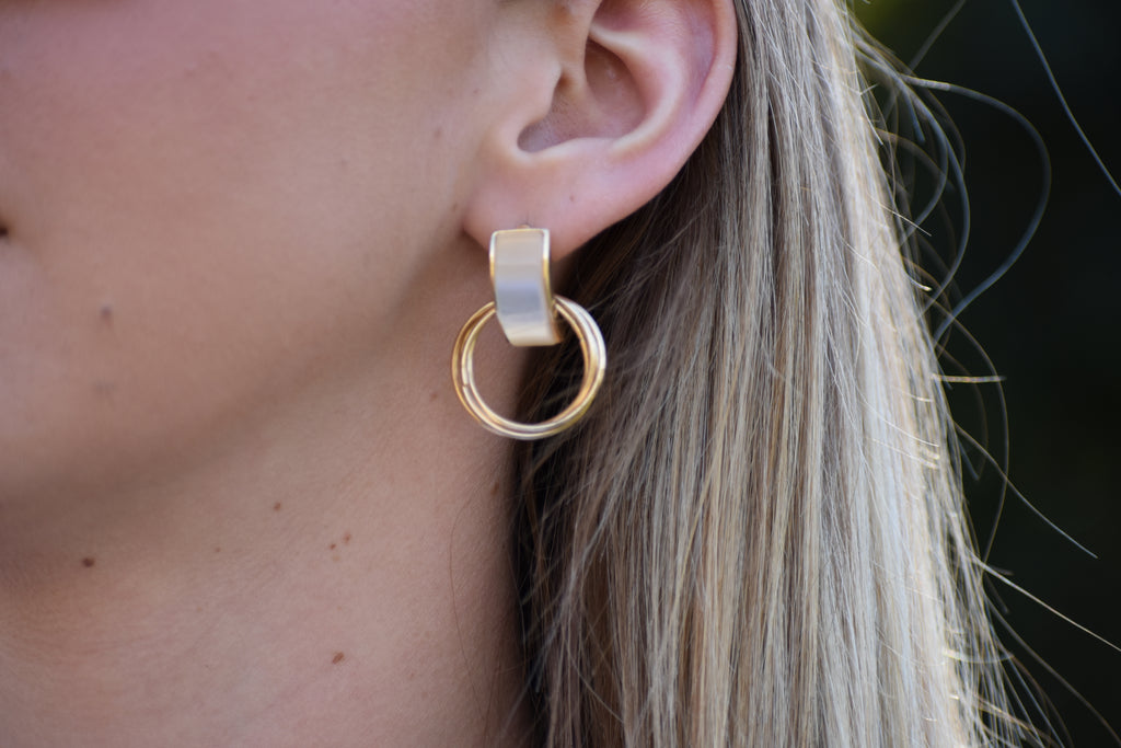 Retro Hoop Earring