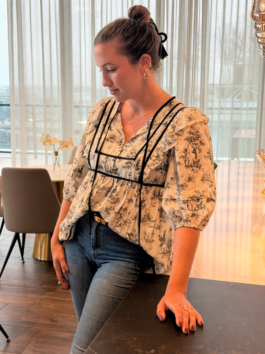 The Vintage Garden Blouse