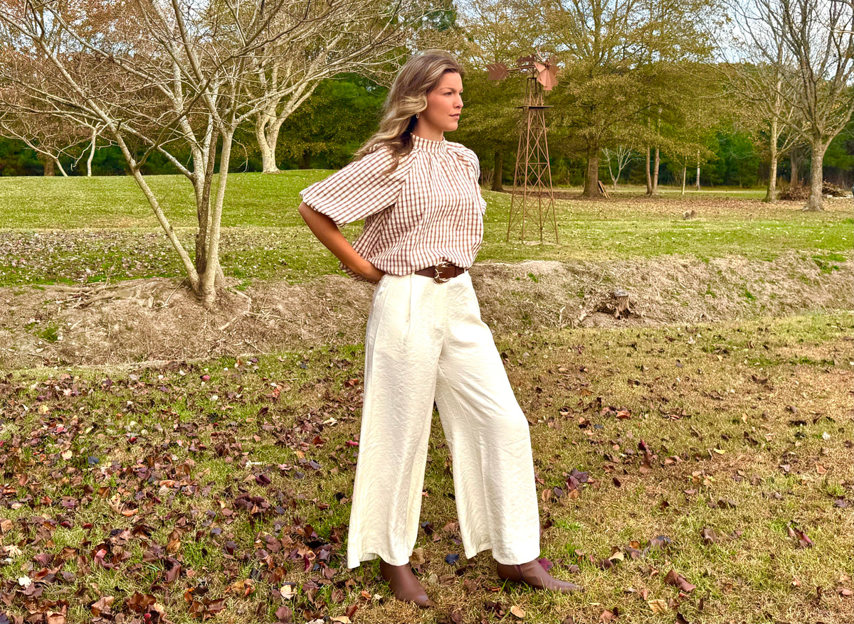 The Lux Wide-Leg Trouser