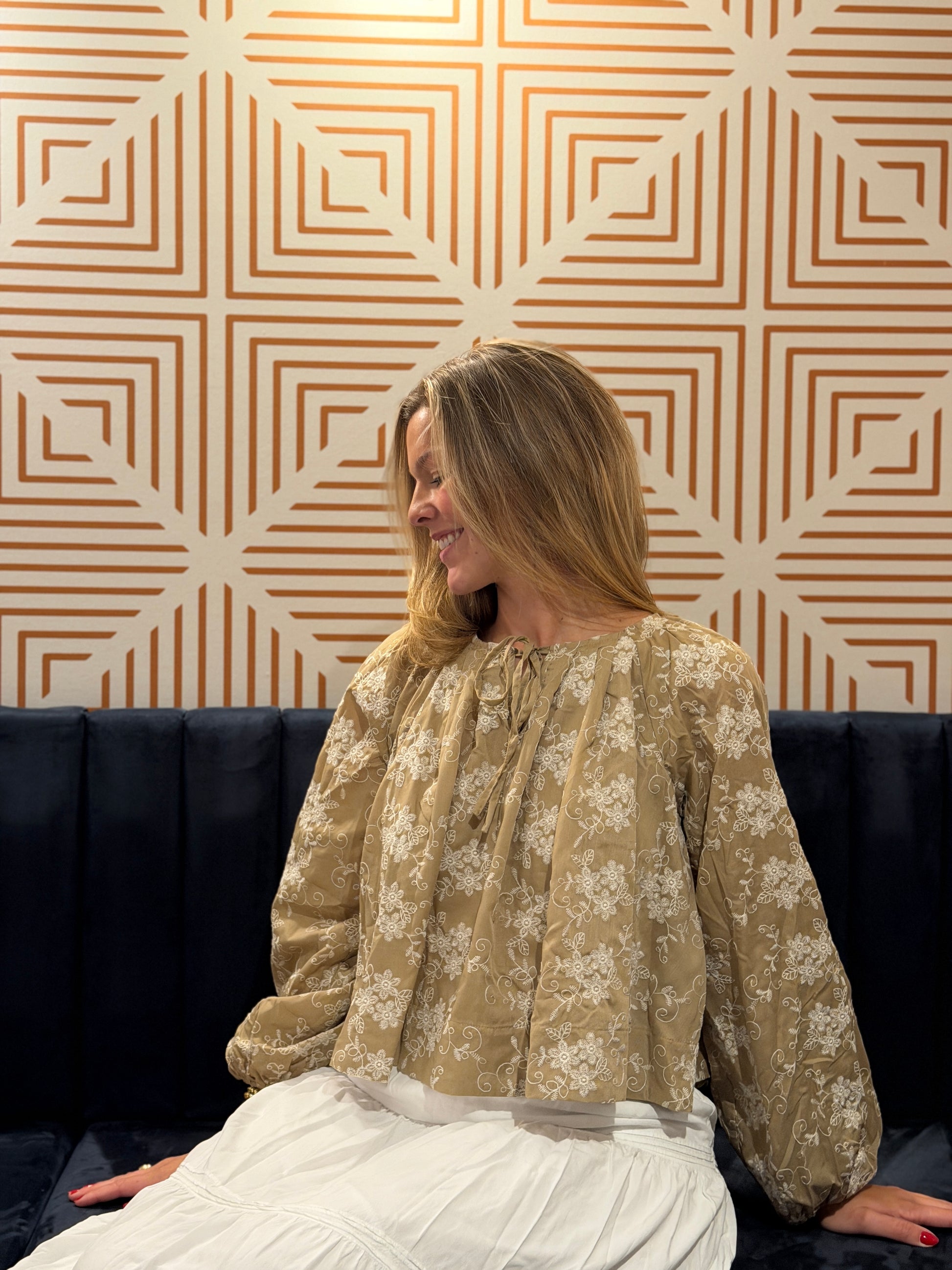 The Ginger Rogers Blouse