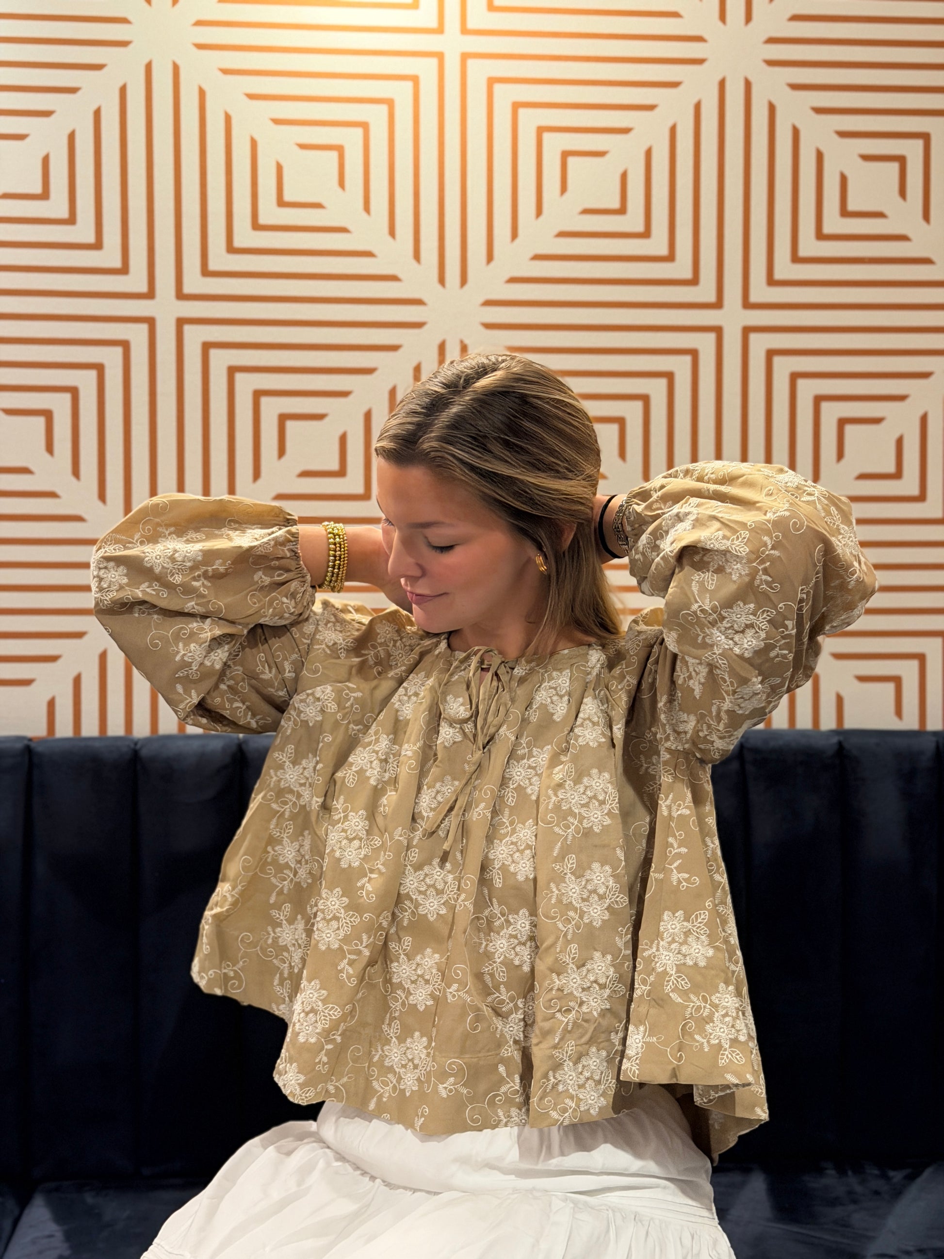 The Ginger Rogers Blouse